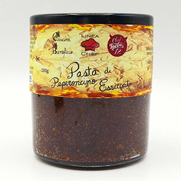 pasta di peperoncino essiccato 200 grammi